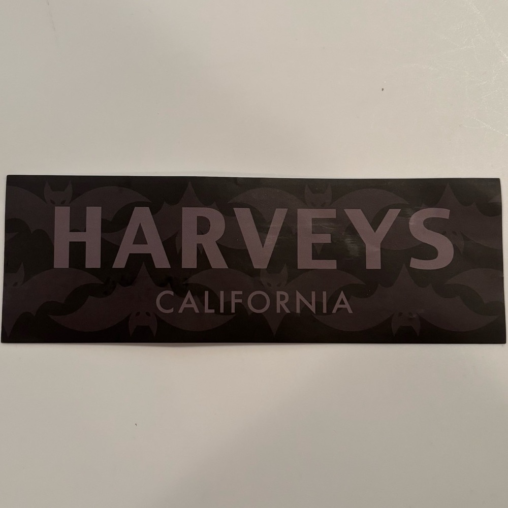 Harveys Seatbelt Release the Bats sticker / NEW / cross posted
